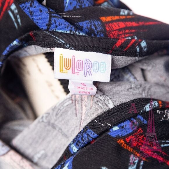 Lularoe Julia dress size S fireworks red blue Firecracker casual comfy  💖2/$30 - Picture 11 of 12